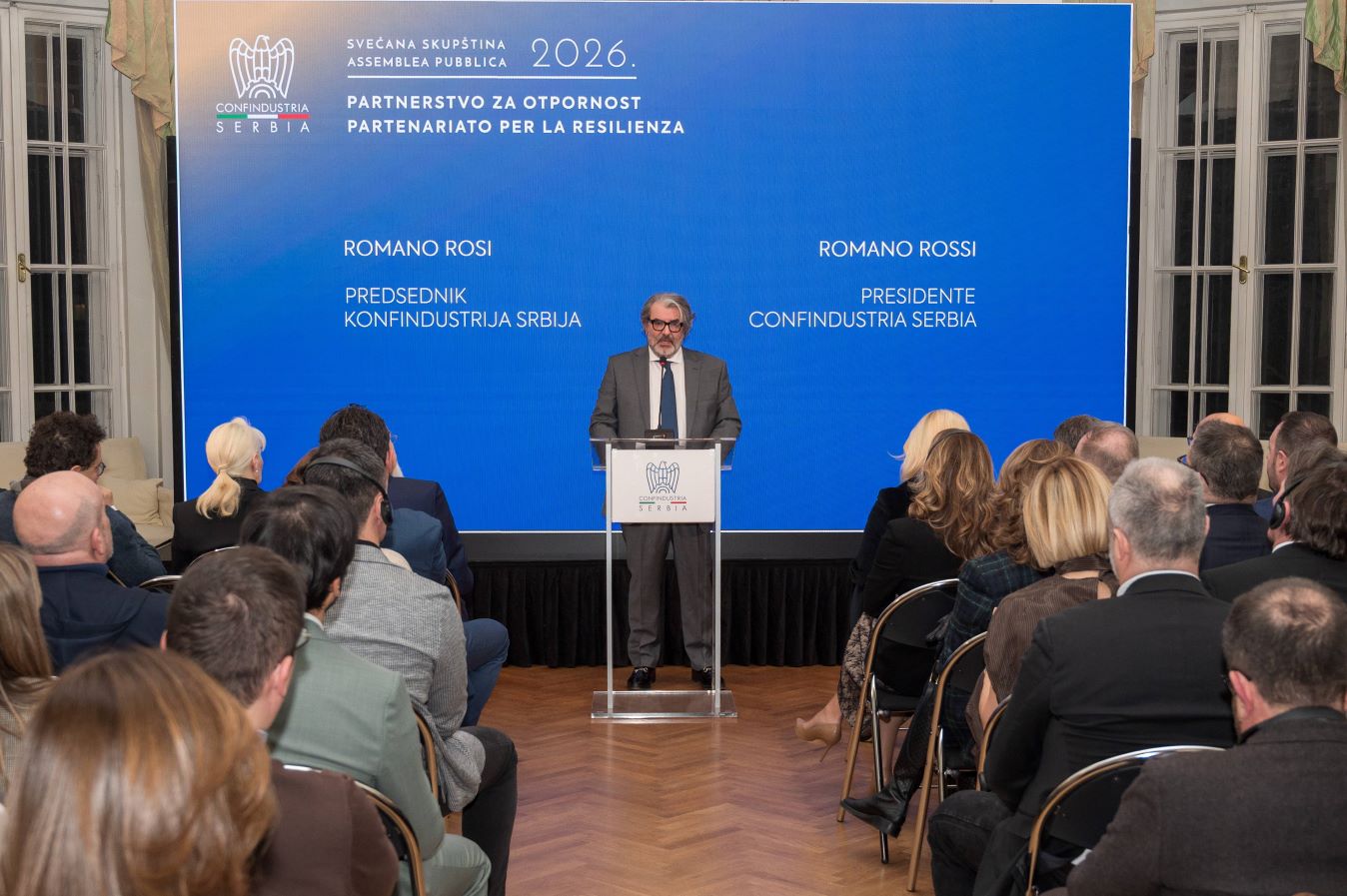 Romano Rosi, predsednik Konfindustrije Srbija