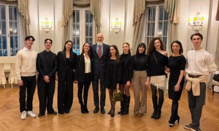 Ambasador Luka Gori primio italijanske umetnike iz novosadskog Baleta