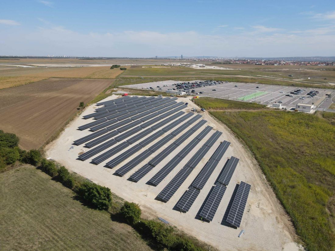 Solarni paneli u blizini aerodroma (Foto: Luka Filipović)