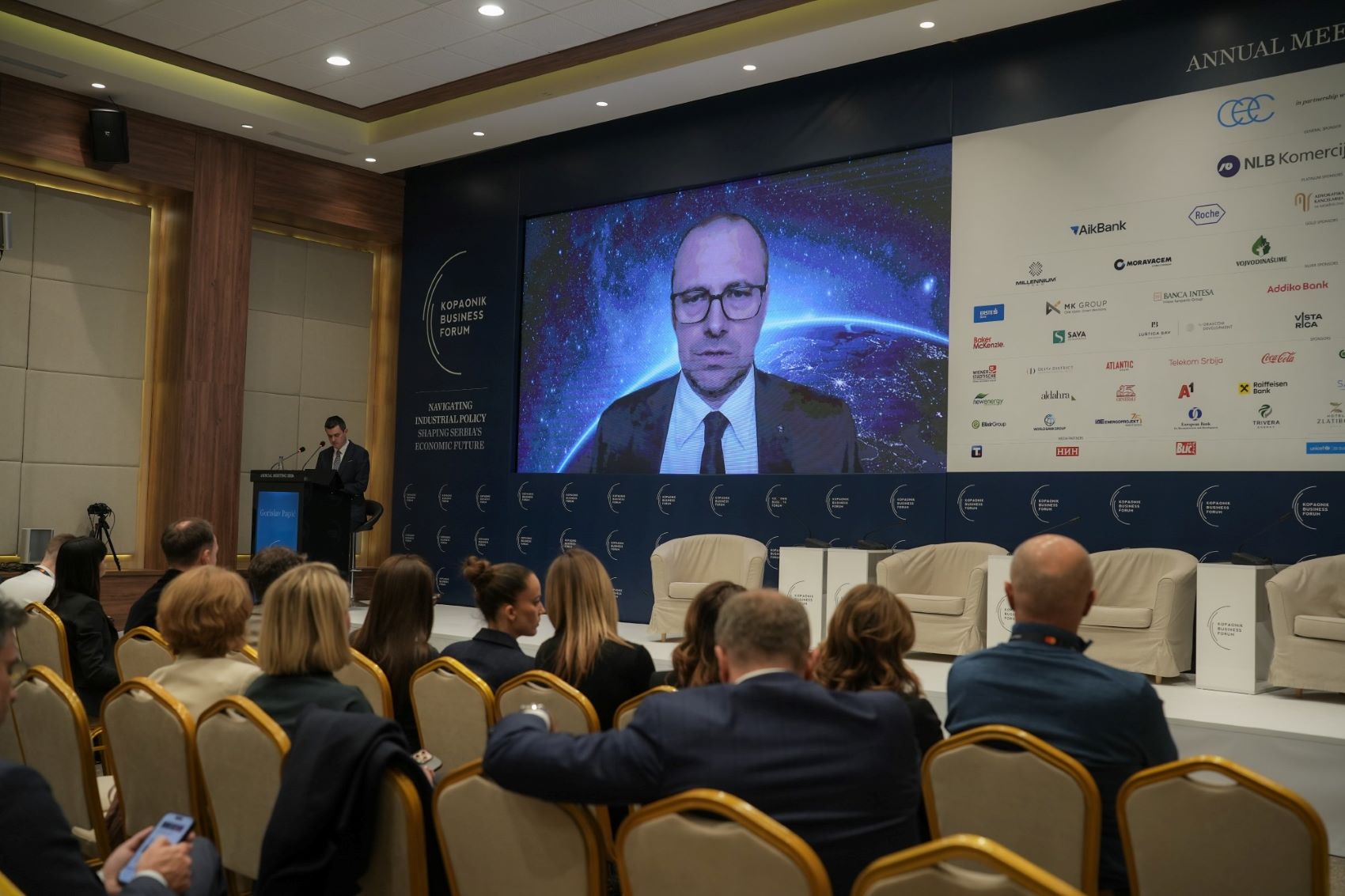 Blaž Brodnjak, CEO NLB: Kamatne stope će se na srednji rok zadržati oko sadašnjih vrednosti (Foto: Aleksej Nešović)