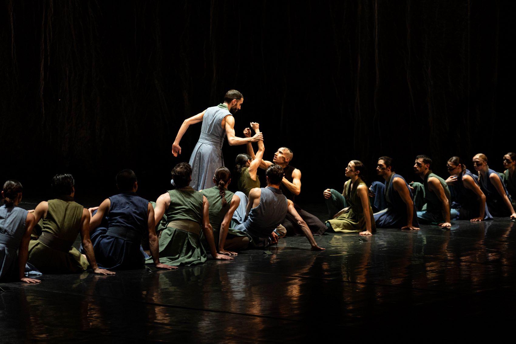 Detalj iz predstave sa otvaranja ovogodišnjeg Festivala igre u Novom Sadu (Foto: Bojan Pajić)