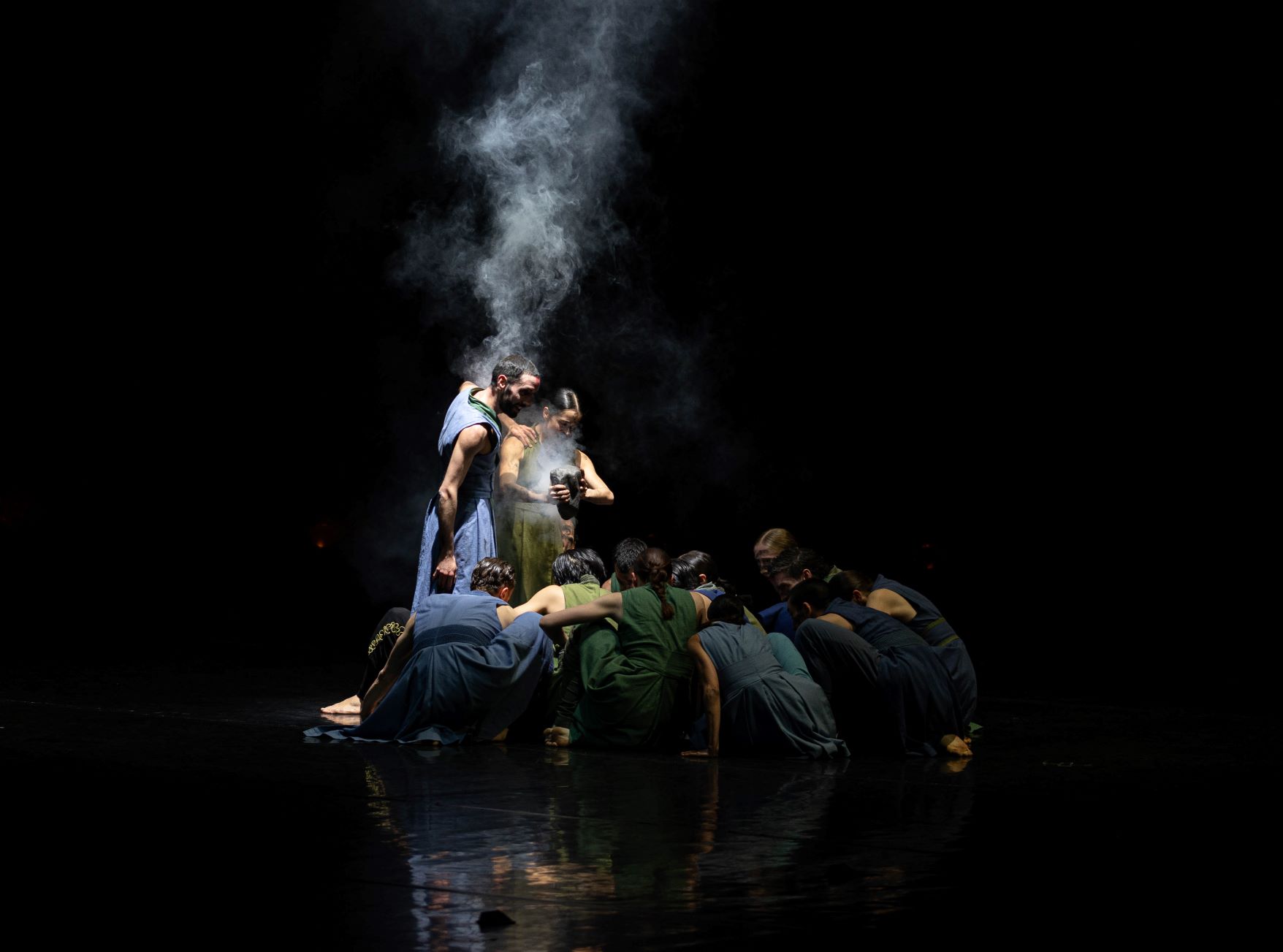 Iz predstave sa otvaranja ovogodišnjeg Festivala igre u Novom Sadu (Foto: Bojan Pajić)