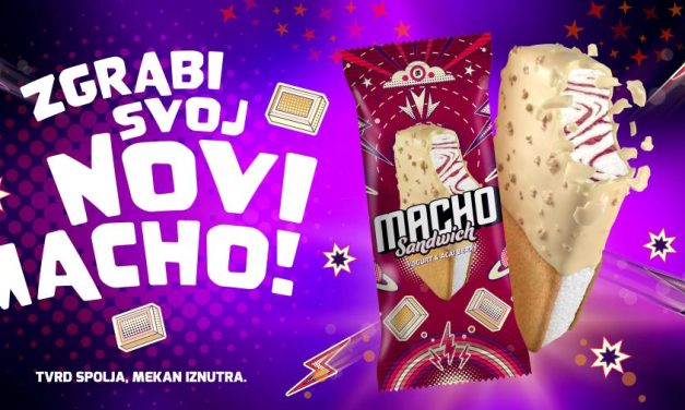 Kompanija Frikom širi ponudu sladoleda: Novi Macho Sandvich Iogurt & Acai Berri