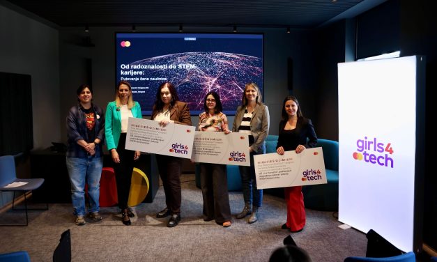 Više od 140 devojčica zakoračilo u svet STEM nauka kroz prvu fazu Mastercard Girls4Tech™ programa u Srbiji
