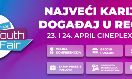 Najveći karijerni događaj za mlade u regionu: 12. Belgrade Youth Fair – 23. i 24. aprila