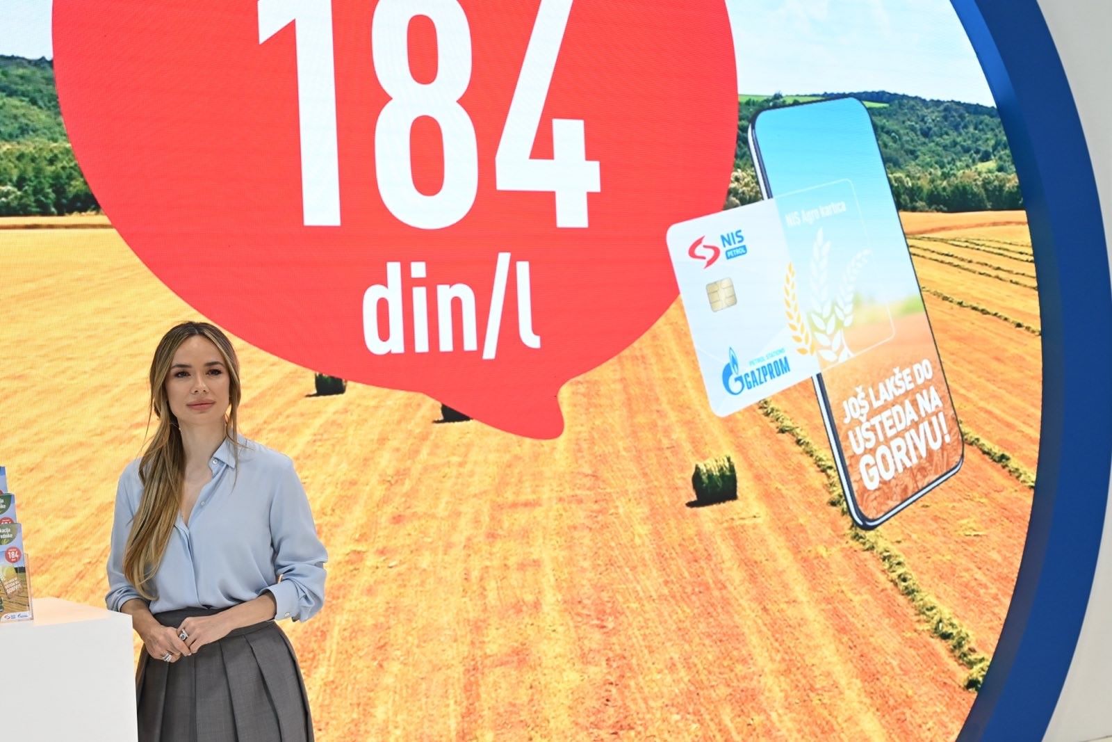 Bojana Radojević, direktorka Departmana za maloprodaju kompanije NIS