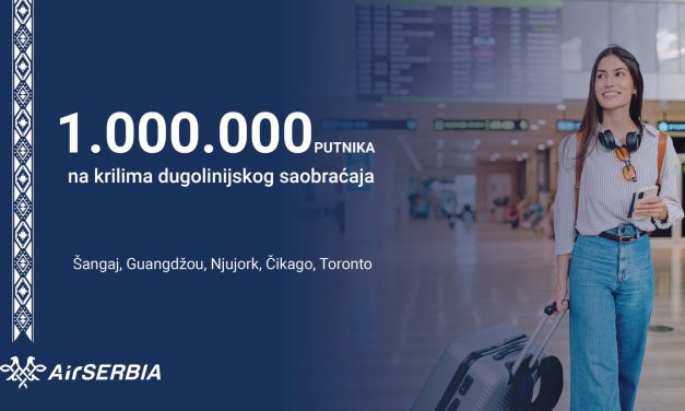 MILION PUTNIKA NA KRILIMA DUGOLINIJSKOG SAOBRAĆAJA: ER SRBIJA SLAVI ISTORIJSKI JUBILEJ