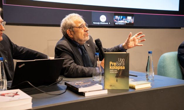 U Palati nauke predstavljena nova knjiga prof. Uga Bardija o granicama rasta stanovništva i održivosti