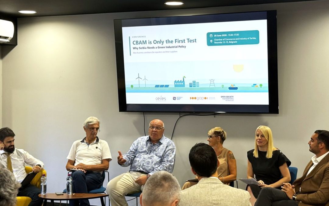 CBAM je prvi test: Srbiji je potrebna zelena industrijska politika koja može da se sprovede