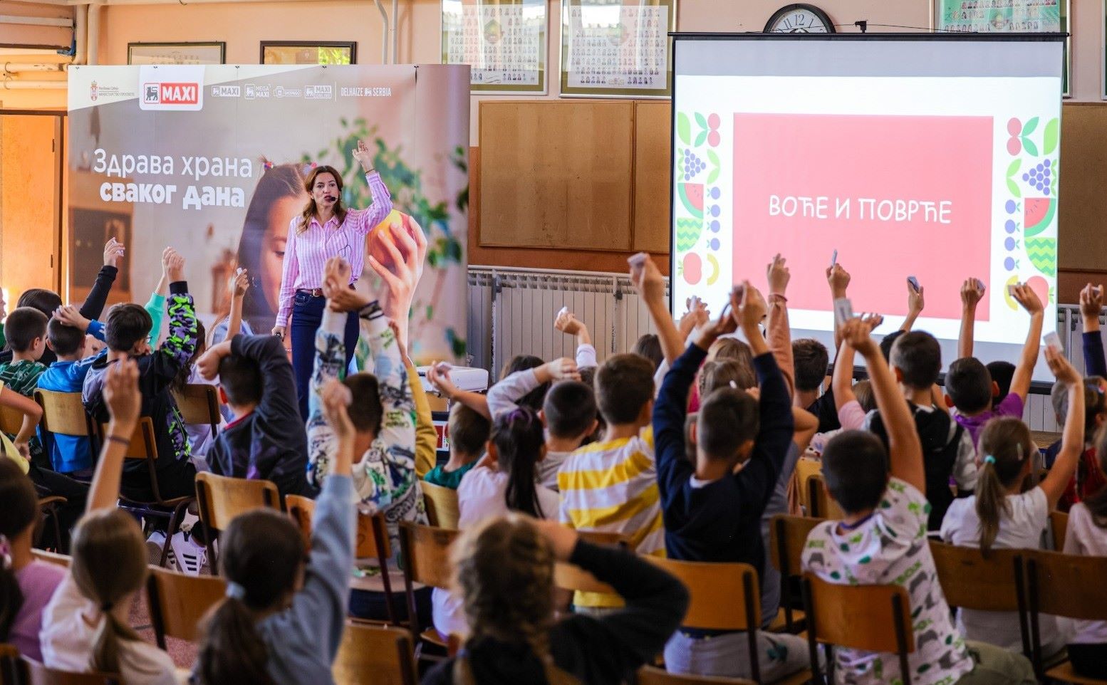 Kompanija Delez Srbija: Briga o zajednici kroz program „Hrana za sve“ i edukaciju učenika