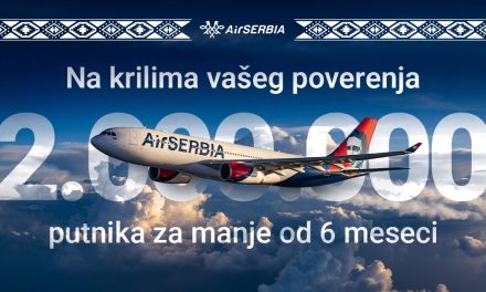 NOVE DESTINACIJE I PROGRAM LOJALNOSTI DOVELI ER SRBIJU DO DVA MILIONA PUTNIKA ZA MANJE OD ŠEST MESECI