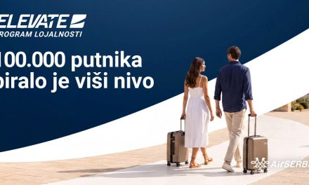 Elevate program lojalnosti Er Srbije dostigao 100.000 članova za manje od tri meseca