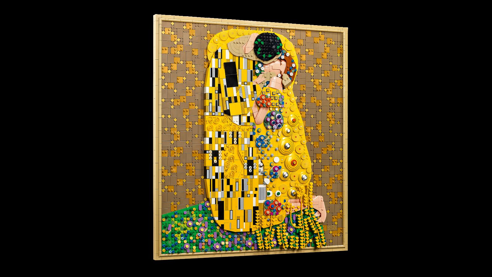 LEGO set „Poljubac“ Gustava Klimta, kao najveći LEGO set „Umetničko remek-delo“ objavljen do sada (Foto: LEGO Grupa)