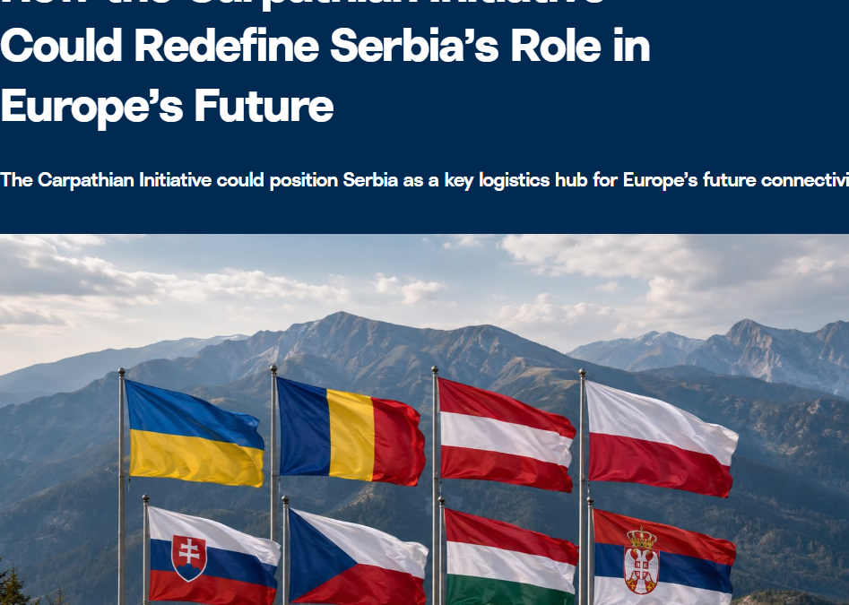 Vuk Velebit o tome kako bi Karpatska inicijativa mogla redefinisati ulogu Srbije u budućnosti Evrope