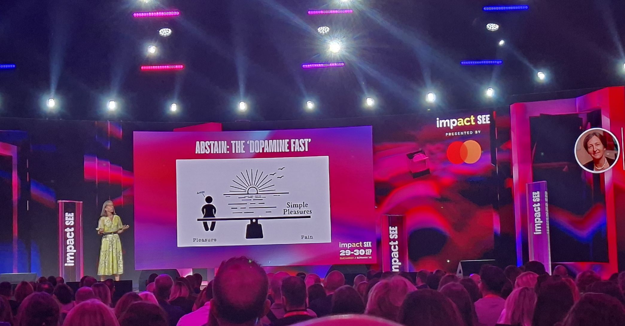 Predavanje profesor Ane Lembke na konferenciji Impact SEE u Bukureštu 29. septembra 2026 (Foto: R. Nikolić)