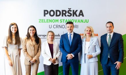 EBRD podržava zeleno finansiranje stanovanja u Crnoj Gori sa 24 miliona evra