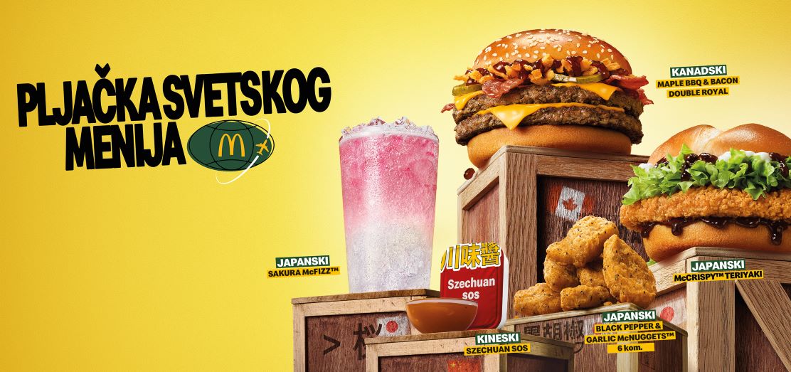 McDonald’s: Ukrali smo samo najbolje iz Kine, Japana i Kanade i predstavljamo vam šest novih proizvoda