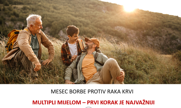 MESEC BORBE PROTIV RAKA KRVI – PRVI KORAK JE NAJVAŽNIJI